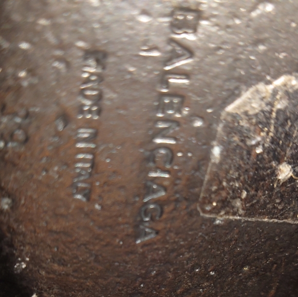 Black BALENCIAGA Bootie Socks Wedge Boots 39/9 - Picture 7 of 7